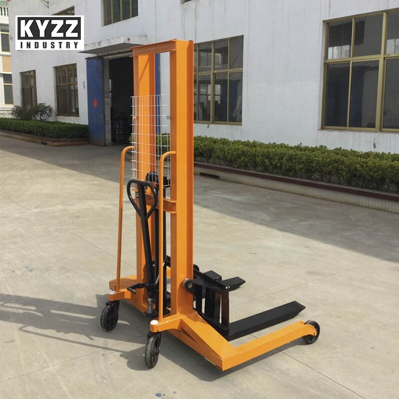 Pallet Stacker Manufacturer - Manual Wide Customized Leg Pallet Lifter