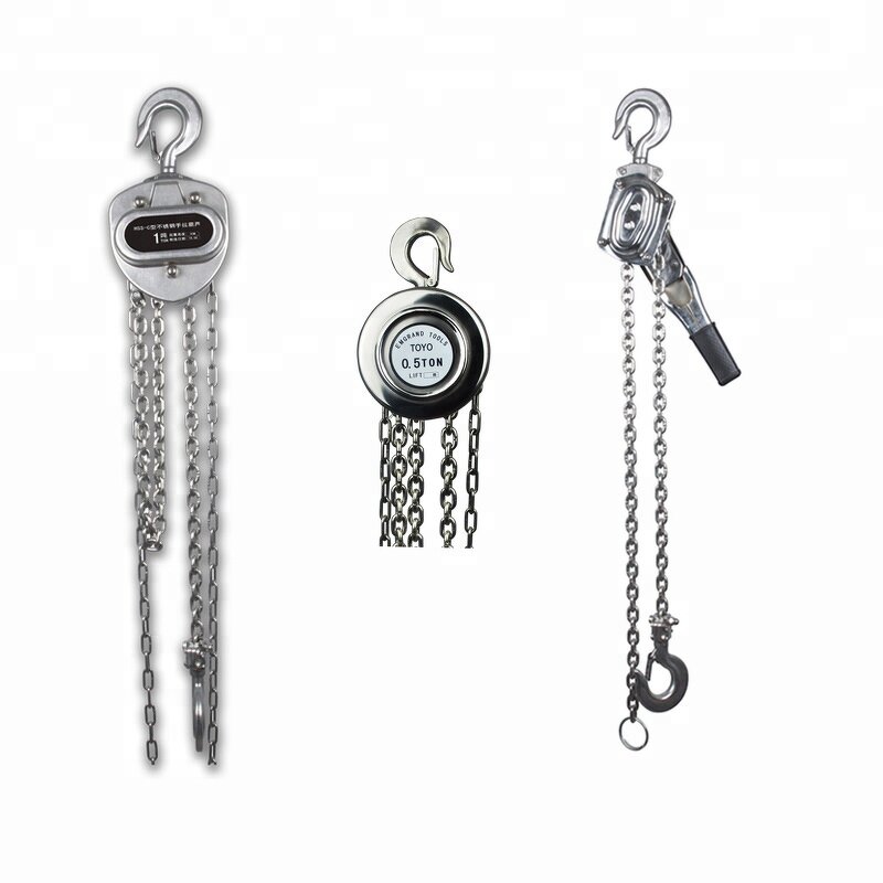 Manual Hoist Manufacturer - HSZ Anti-Collision Stainless Steel Chain