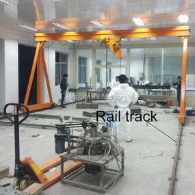 Gantry Crane Manufacturer - 5-10 Ton Rail Mounted Mobile Electric Crane