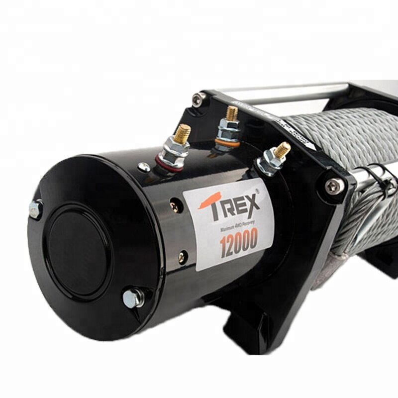 Electric Winch Manufacturer - Mini 12000 LBS 12V 24V 4WD Off Road
