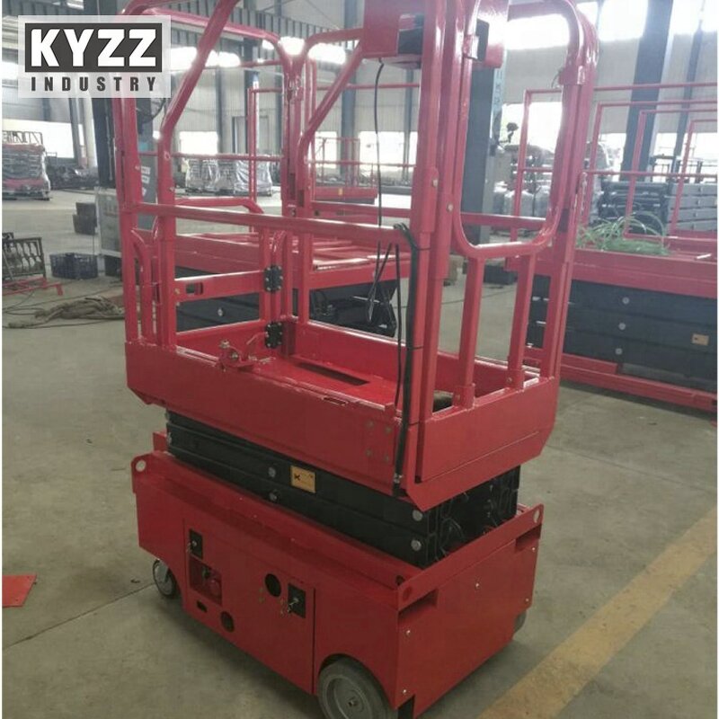 Scissor Lift Manufacturer - 240kg 3m Portable Electric Mobile Platform