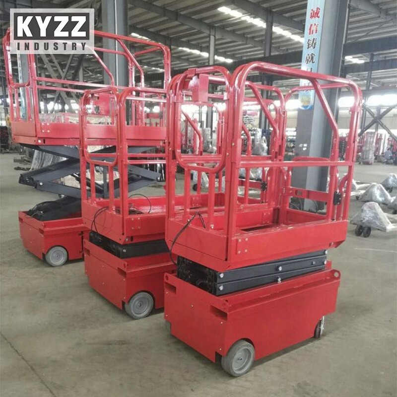 Scissor Lift Manufacturer - 240kg 3m Portable Electric Mobile Platform