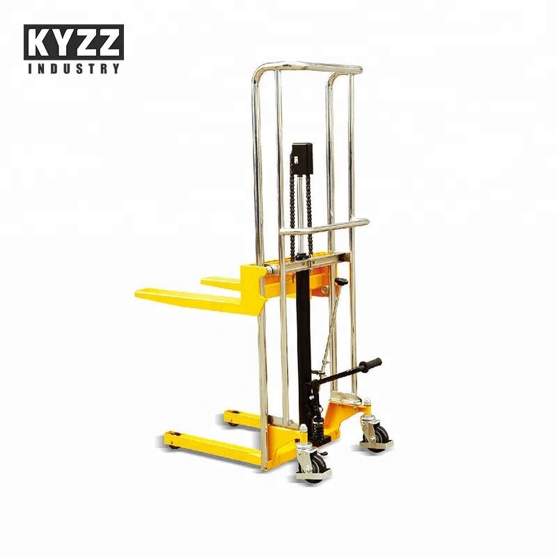 Hydraulic Pallet Stacker Manufacturer - 400kg Light Weight Portable Platform