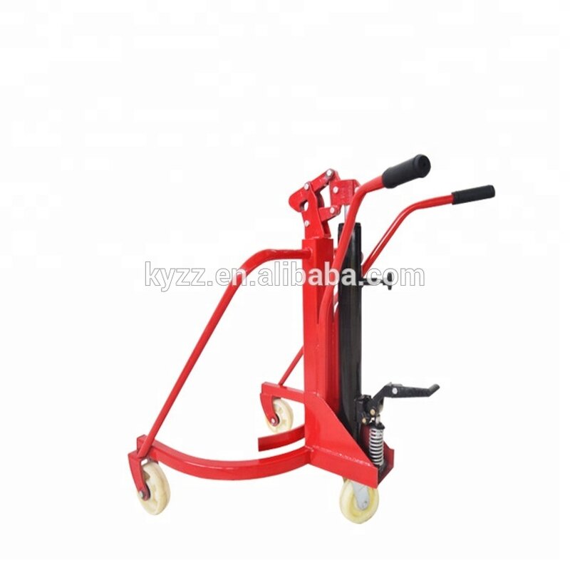 Manual Pallet Truck Manufacturer - 300kg Oil Drum Hydraulic Carrier