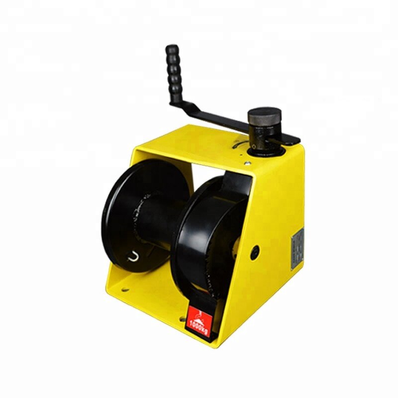 Hand Winch Manufacturer - KYZZ Portable 250-1000kg Worm Gear Winch ISO