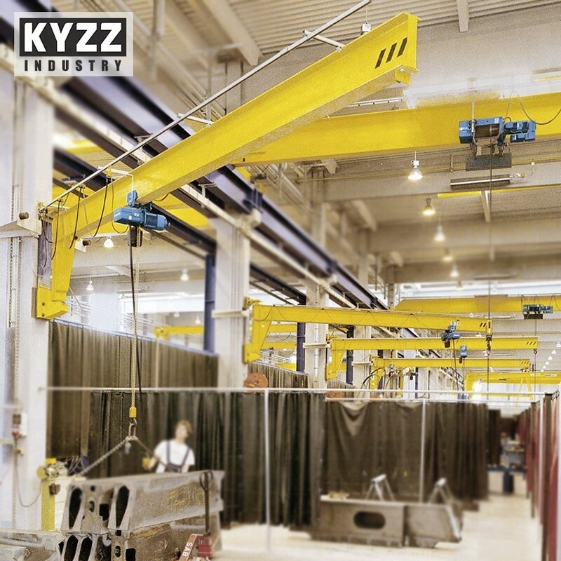 Jib Crane Manufacturer - 0.5-3 Ton Wall Mounted 180 Degree Rotating