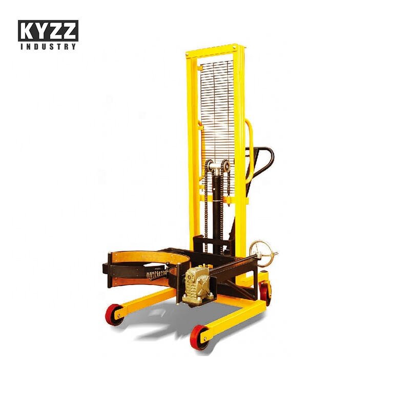Drum Stacker Manufacturer - 400kg Manual Hydraulic Drum Lift Stacker