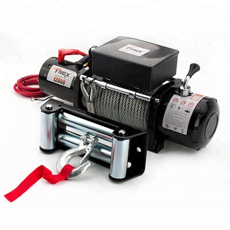 Electric Winch Manufacturer - Mini 12000 LBS 12V 24V 4WD Off Road