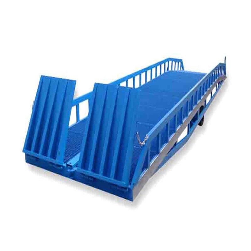 Forklift Ramp Manufacturer - 6-15 Ton Adjustable Yard Container Ramp