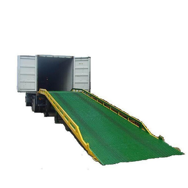 Forklift Ramp Manufacturer - 6-15 Ton Adjustable Yard Container Ramp