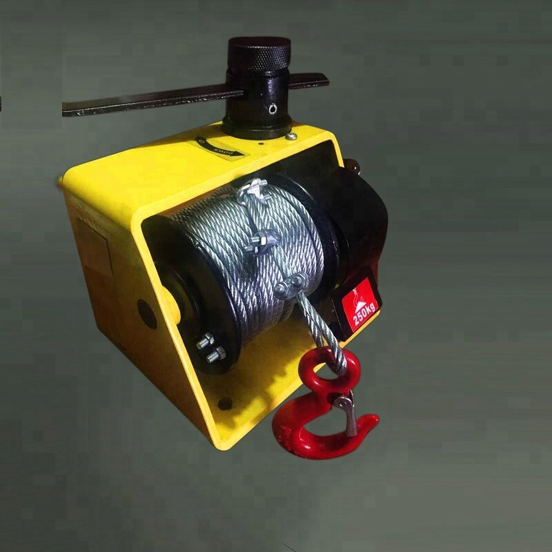 Hand Winch Manufacturer - KYZZ Portable 250-1000kg Worm Gear Winch ISO