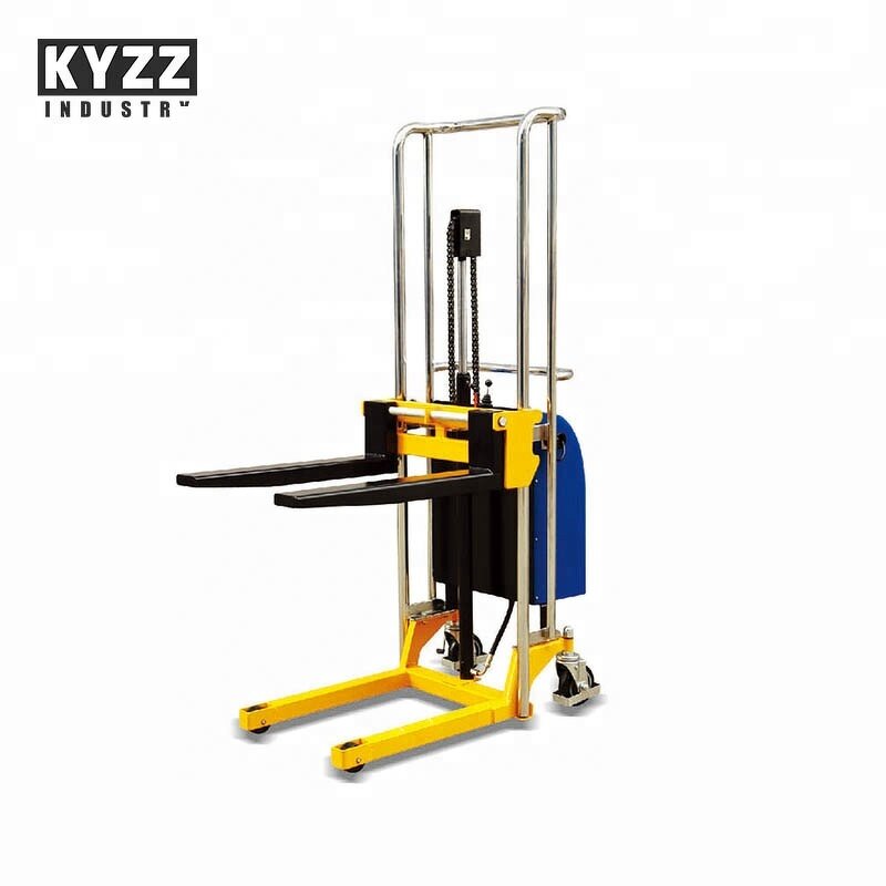 Hydraulic Pallet Stacker Manufacturer - 400kg Light Weight Portable Platform