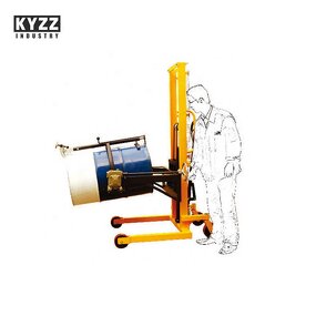 Drum Stacker Manufacturer - 400kg Manual Hydraulic Drum Lift Stacker