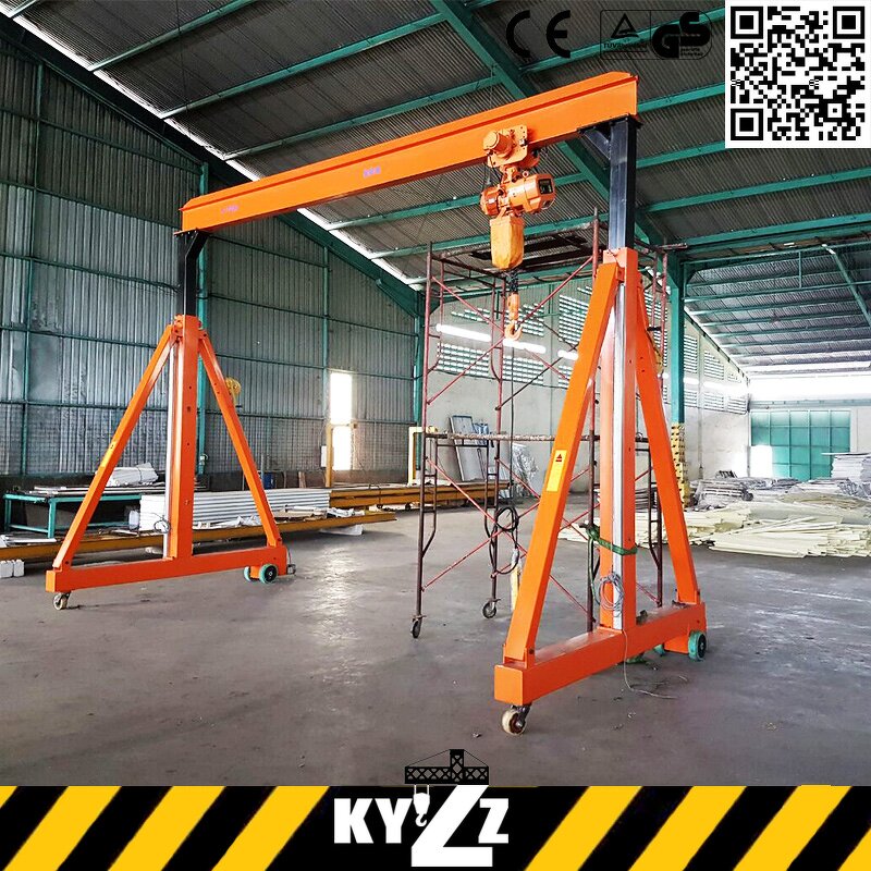 Gantry Crane Manufacturer - Mini 3-5 Ton Portable Hoist Winch Crane