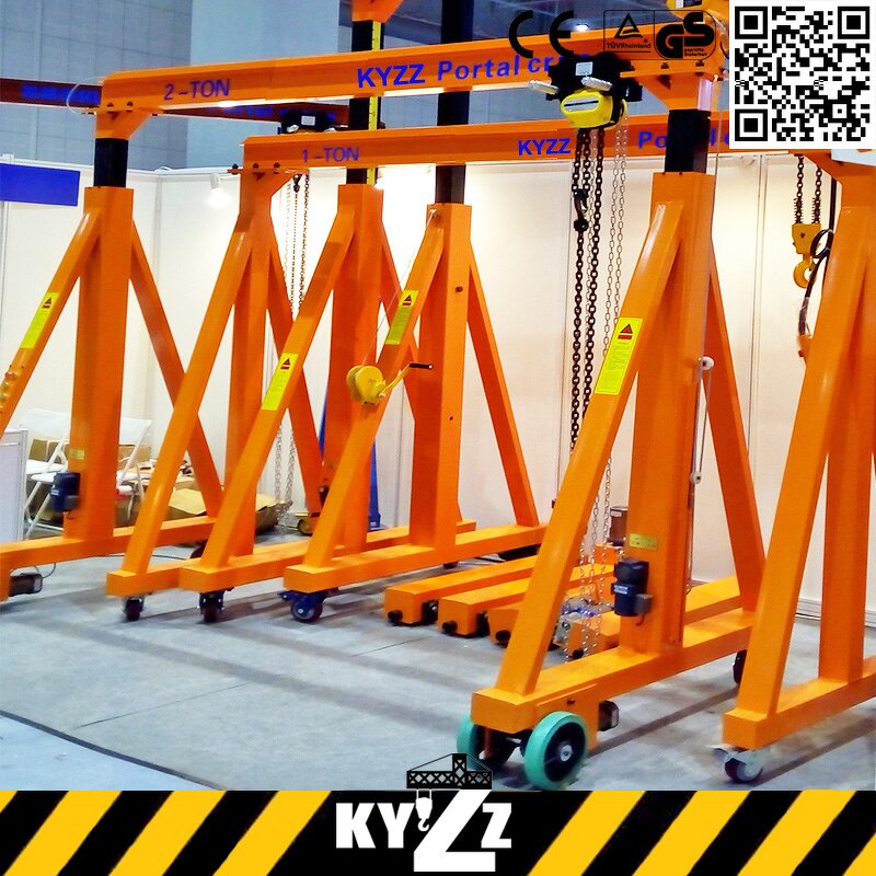 Gantry Crane Manufacturer - Mini 3-5 Ton Portable Hoist Winch Crane