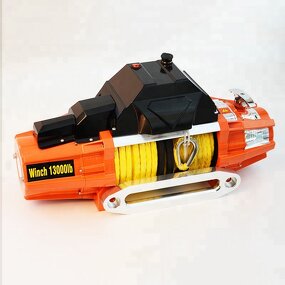 Electric Winch Manufacturer - Mini 12v 12000lbs Offroad 4x4 Synthetic Rope