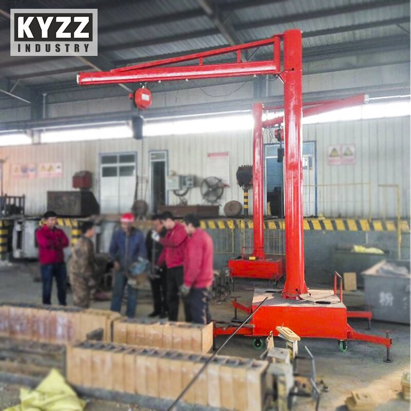 Jib Crane Manufacturer - Pendant Control Electric Floor Mobile Crane
