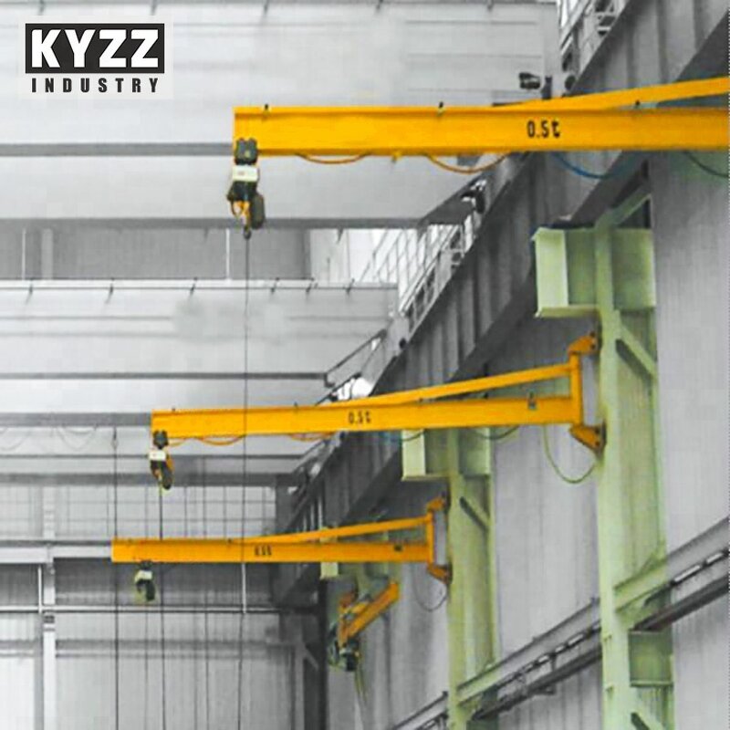 Jib Crane Manufacturer - 0.5-3 Ton Wall Mounted 180 Degree Rotating