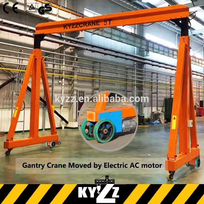 Gantry Crane Manufacturer - Portable 1-10 Ton Mobile Crane for Workshops