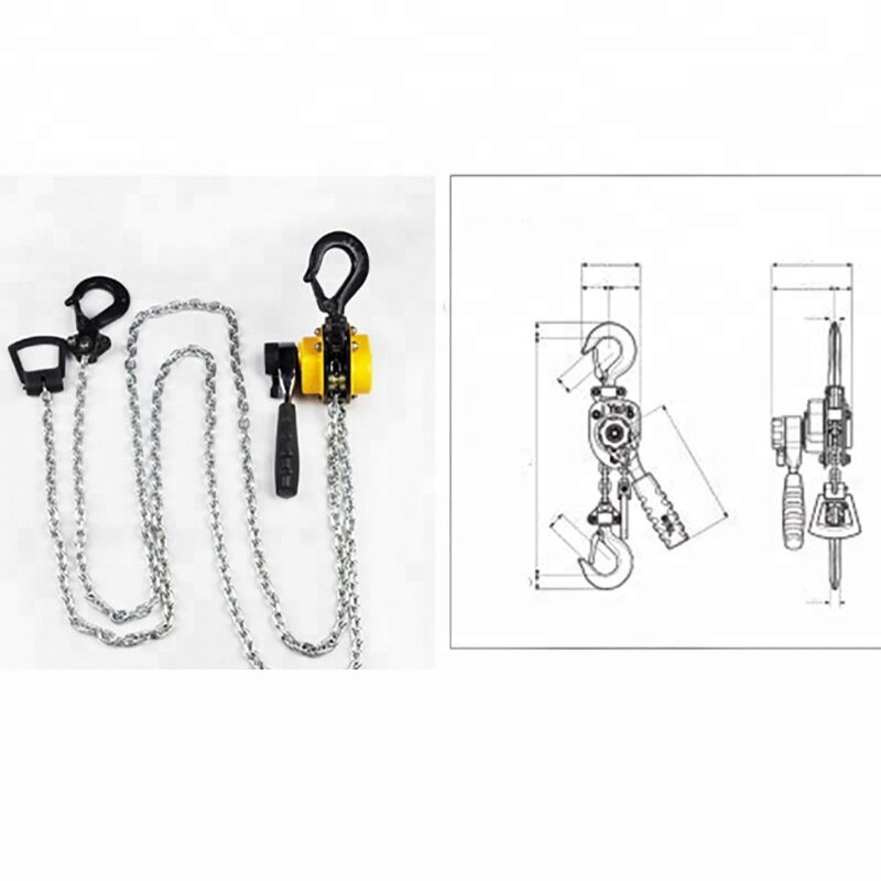 Manual Chain Hoist Manufacturer - 100kg-1.5T Hand Operated Lever Block