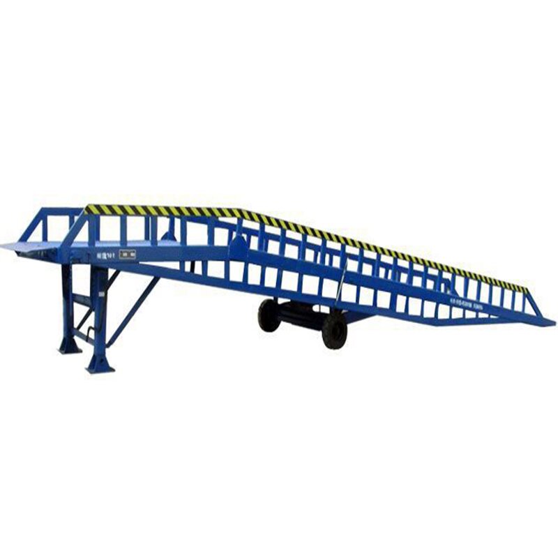 Forklift Ramp Manufacturer - 6-15 Ton Adjustable Yard Container Ramp