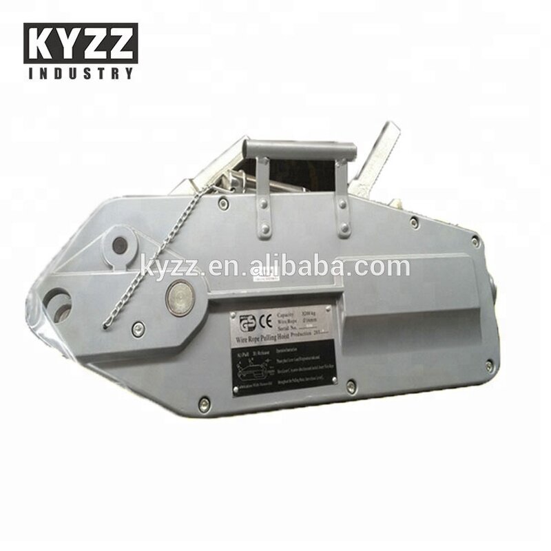 Hand Winch Manufacturer - 3.2 Ton Aluminum Wire Rope Tirfor Winch