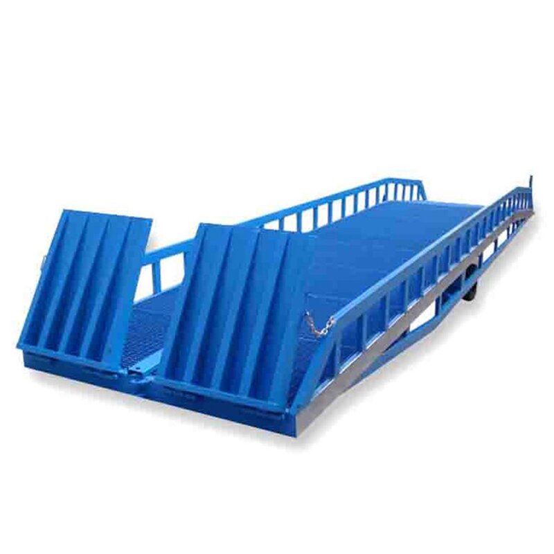 Forklift Ramp Manufacturer - 6-15 Ton Adjustable Yard Container Ramp