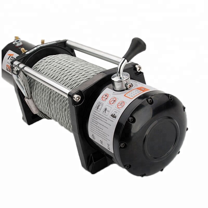 Electric Winch Manufacturer - Mini 12000 LBS 12V 24V 4WD Off Road