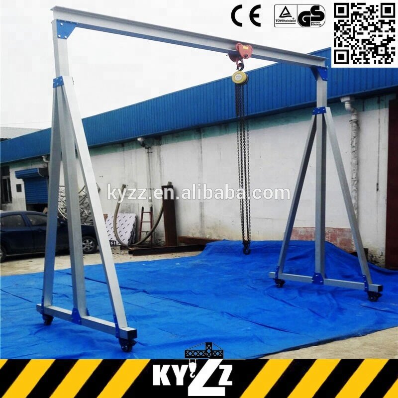 Gantry Crane Manufacturer - 500kg Portable Aluminum Marine Deck Crane