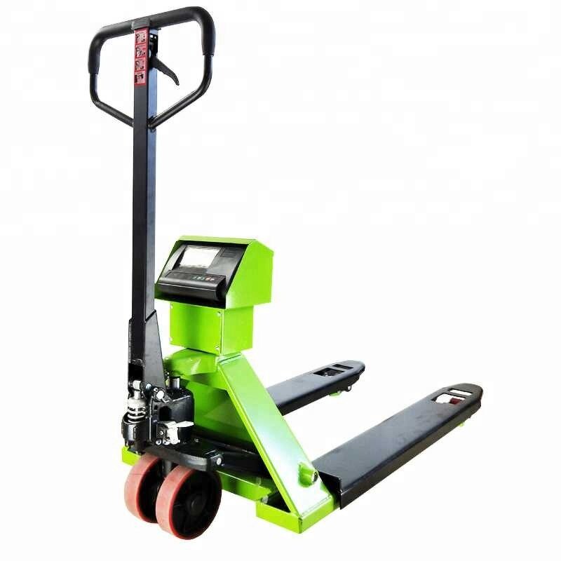 Hand Pallet Truck Manufacturer - KYZZ Alloy Steel 2-5 Ton with Scale