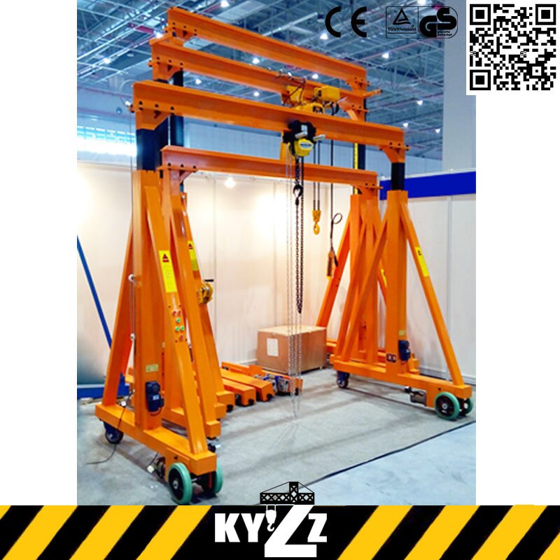 Gantry Crane Manufacturer - Mini 3-5 Ton Portable Hoist Winch Crane