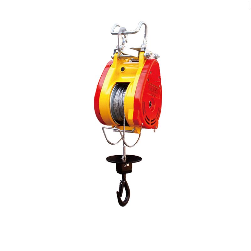 Mini Electric Hoist Manufacturer - 230V PA Wire Rope 100kg Electric Winch