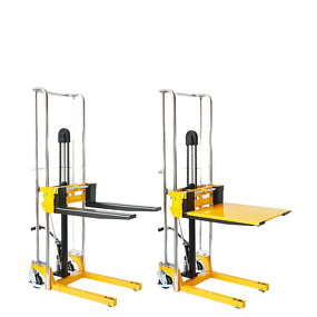 Hydraulic Pallet Stacker Manufacturer - 400kg Light Weight Portable Platform