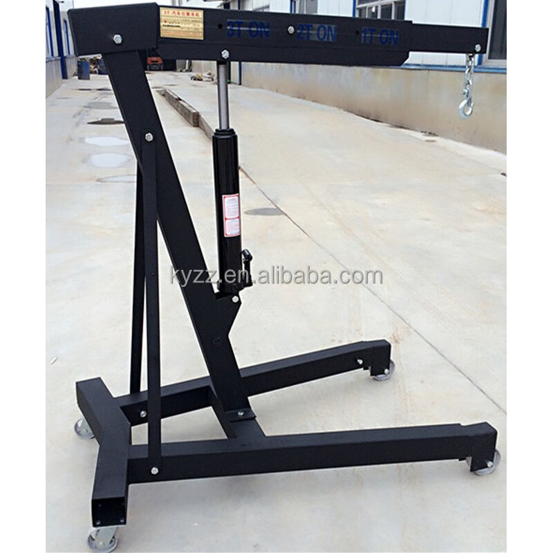 Shop Crane Manufacturer - Portable Foldable 1-3Ton Hydraulic Engine Crane