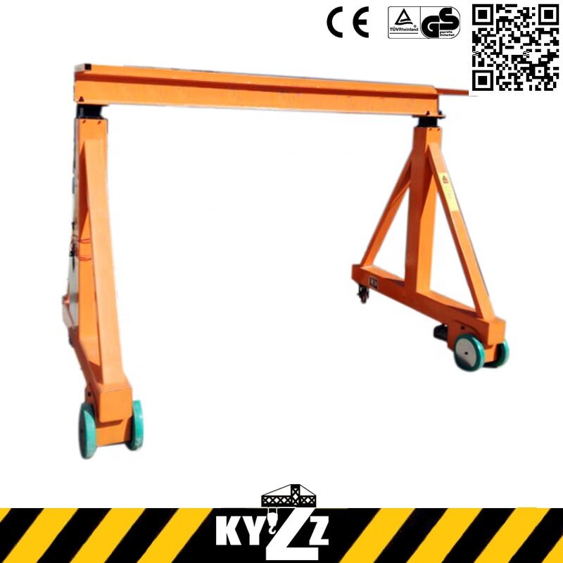 Gantry Crane Manufacturer - A-Frame Self-Propelled Electric Portable Crane