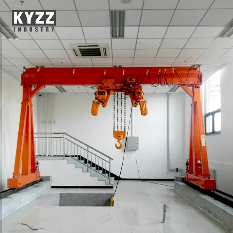 Gantry Crane Manufacturer - Heavy Duty Rail Mounted Gantry Crane Supplier