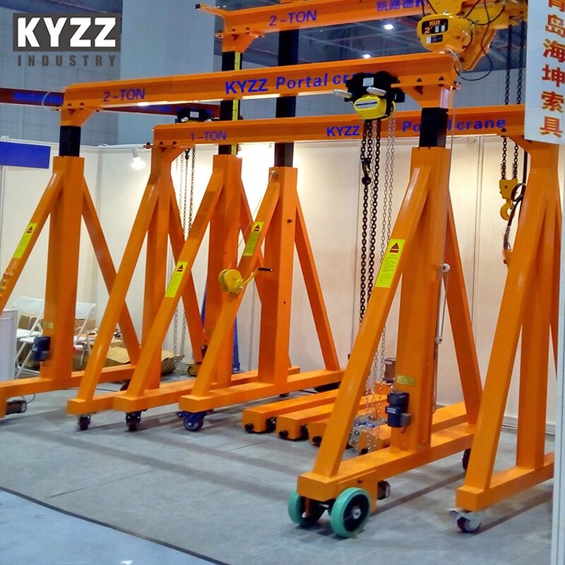 Gantry Crane Manufacturer - Single Girder Electric Hoist Mobile Crane