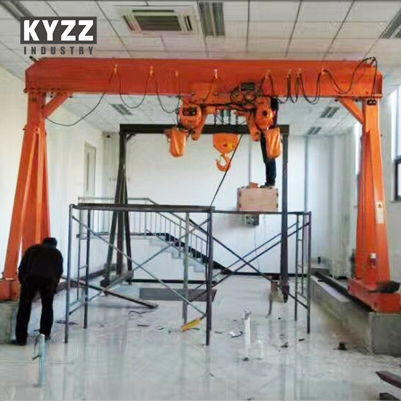 Gantry Crane Manufacturer - Heavy Duty Rail Mounted Gantry Crane Supplier