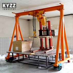 Gantry Crane Manufacturer - 1-10 Ton Semi Self Propelled Electric Crane