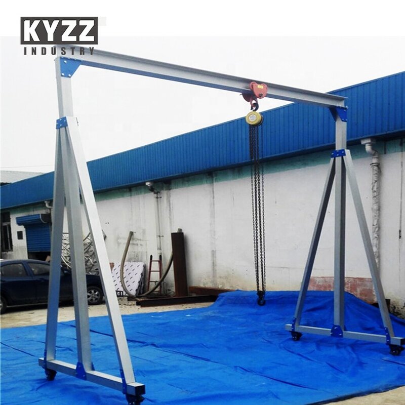 Gantry Crane Manufacturer - Light Duty Portable Aluminum Mobile Crane