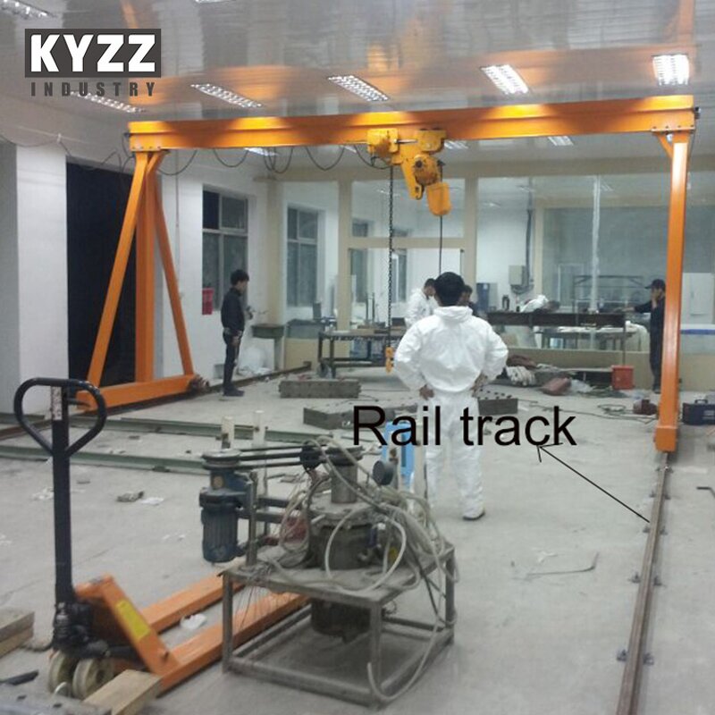 Gantry Crane Manufacturer - Heavy Duty Rail Mounted Gantry Crane Supplier