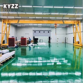 Gantry Crane Manufacturer - Heavy Duty Rail Mounted Gantry Crane Supplier