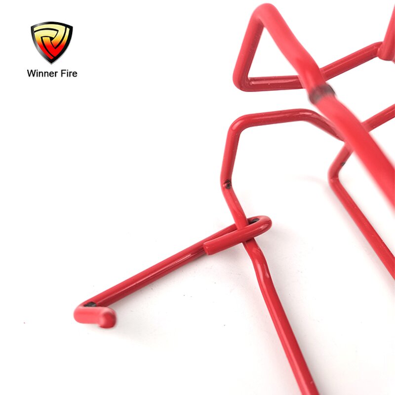 Fire Sprinkler Cage Manufacturer - Red One Piece Powder Coated Cage