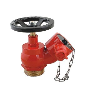 Landing Valve Manufacturer - 2.5'' Brass Thread Inlet Oblique Valve