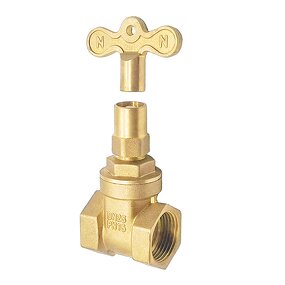 Fire Hose Reel Valve Manufacturer - DN25 Brass 1" Lock Shield Valve