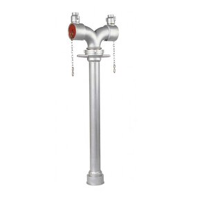 Fire Hydrant Standpipe Manufacturer - Aluminum Alloy Double Outlet BS