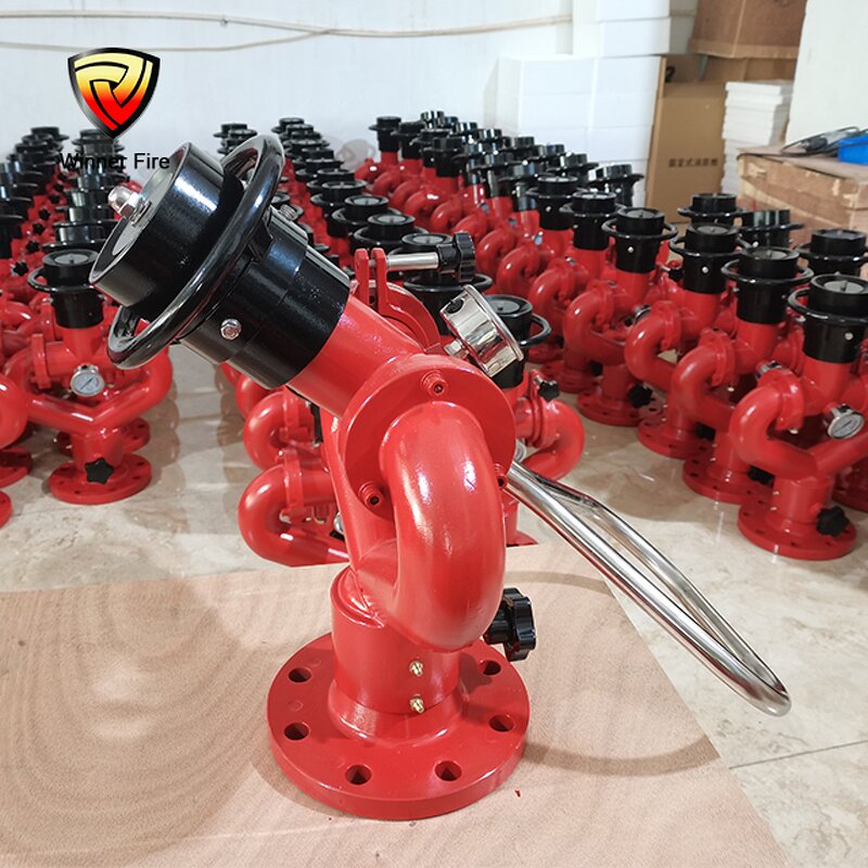 Water Monitor Manufacturer - Fire Fixed Station Manual Water Monitor