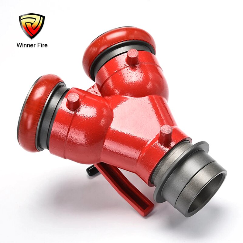 Wye Ball Valve Manufacturer - 2 Way Wye Fire Hose Ball Valve