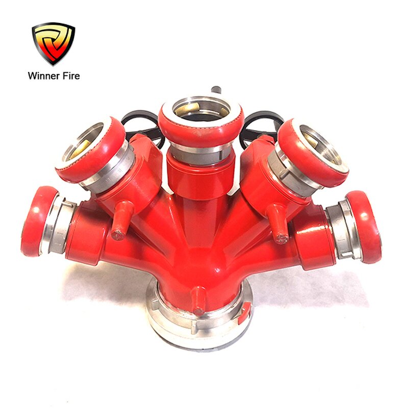 Water Splitter Manufacturer - Five Ways Fire Hose Water Splitters