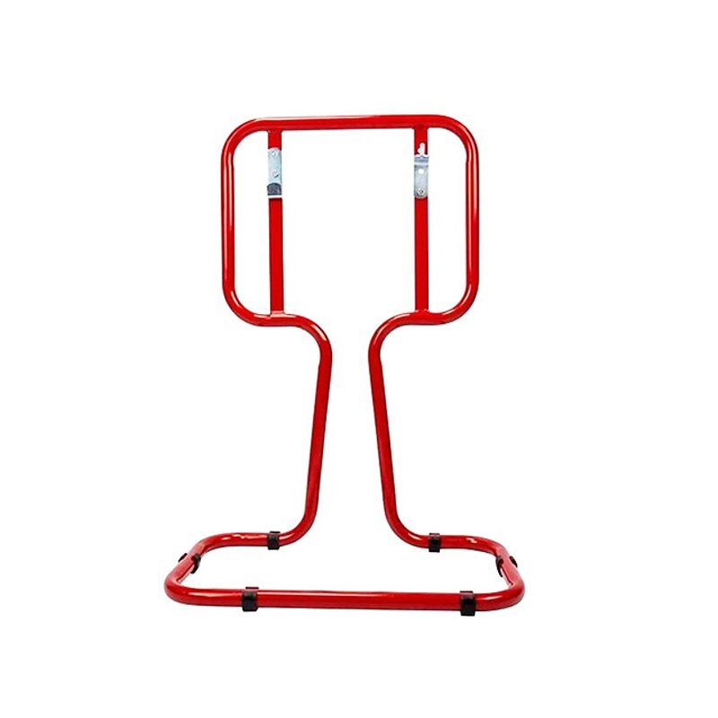 Fire Extinguisher Stand Manufacturer - Red Double Tubular Extinguisher Stand